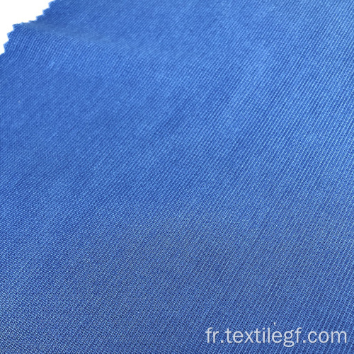 Tissu tricoté Roma Spandex Polyester bleu